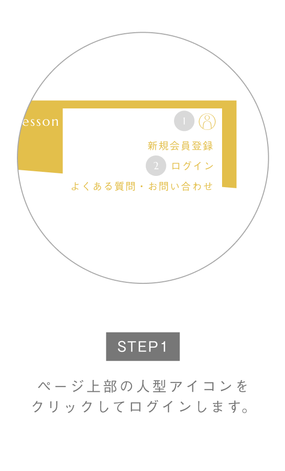 PC画面 STEP1